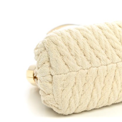 Fendi Woven Knit Nappa Small Fendi First White 9 of 10