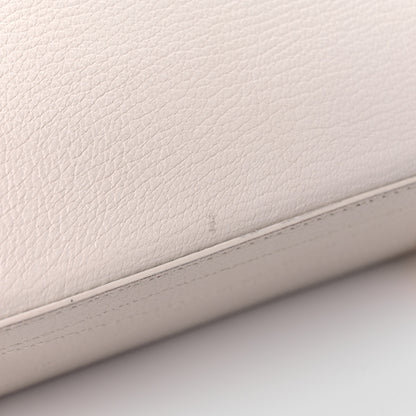 Alexander McQueen Silky Amish Grain Calfskin Box Shoulder Bag 19 Off White 12 of 14