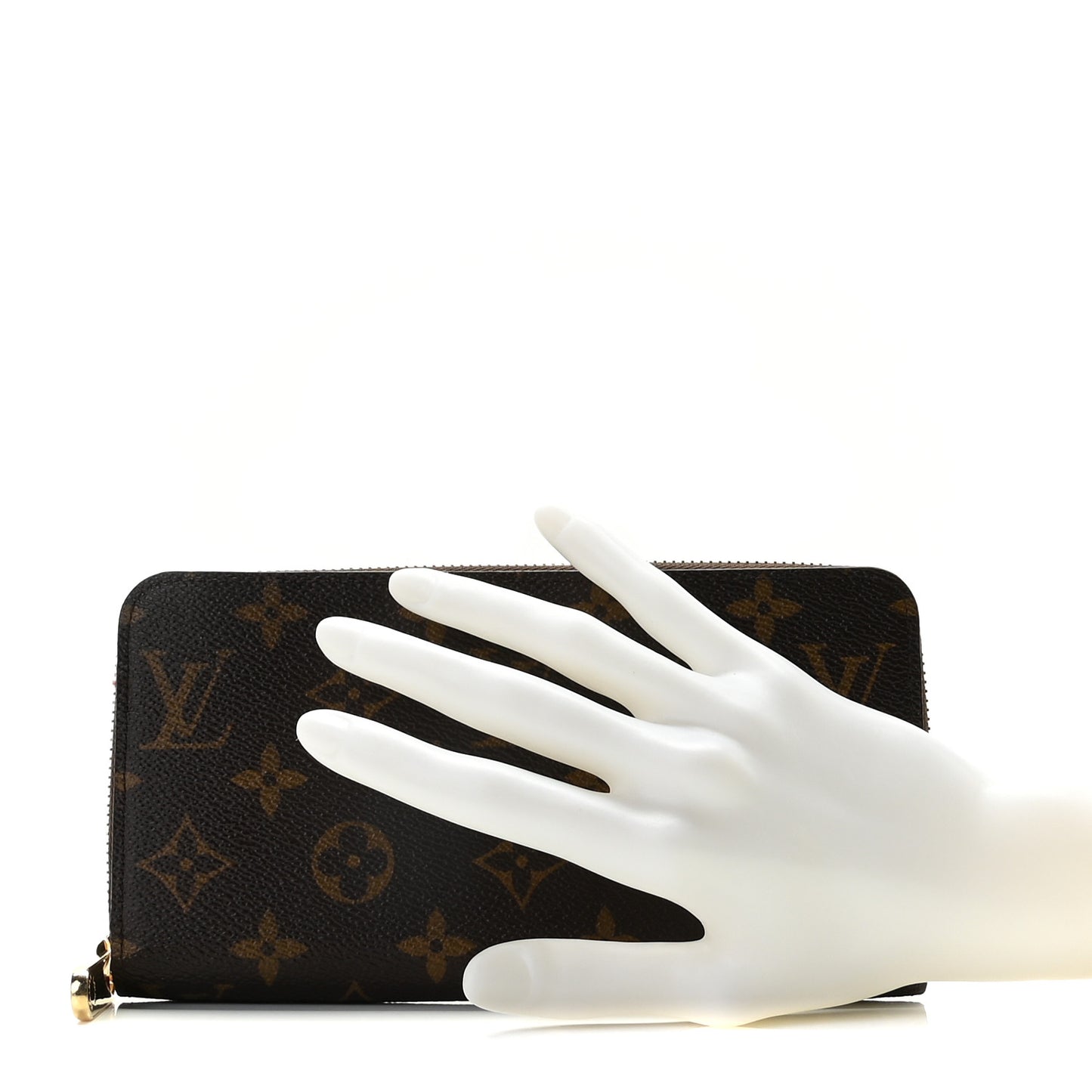 Monogram Zippy Wallet Coquelicot