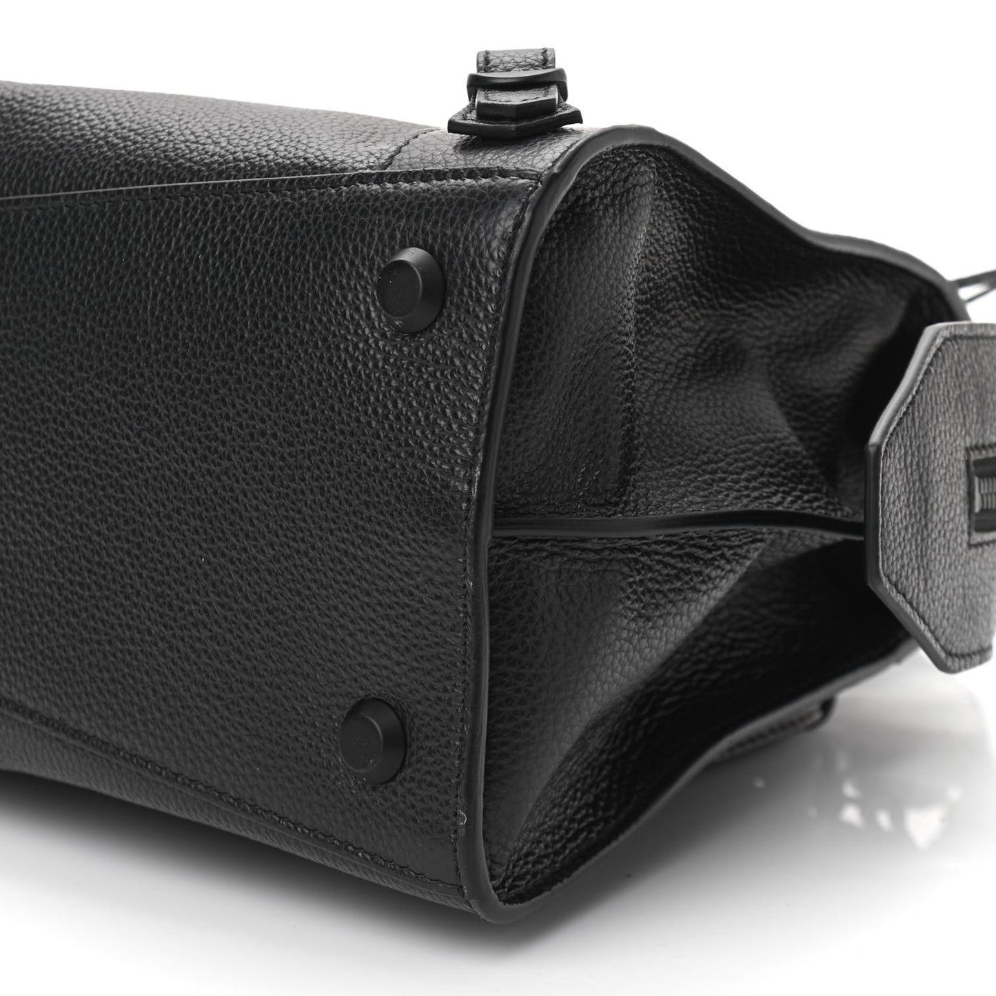 Grained Calfskin Neo Classic Black Hardware S City Black