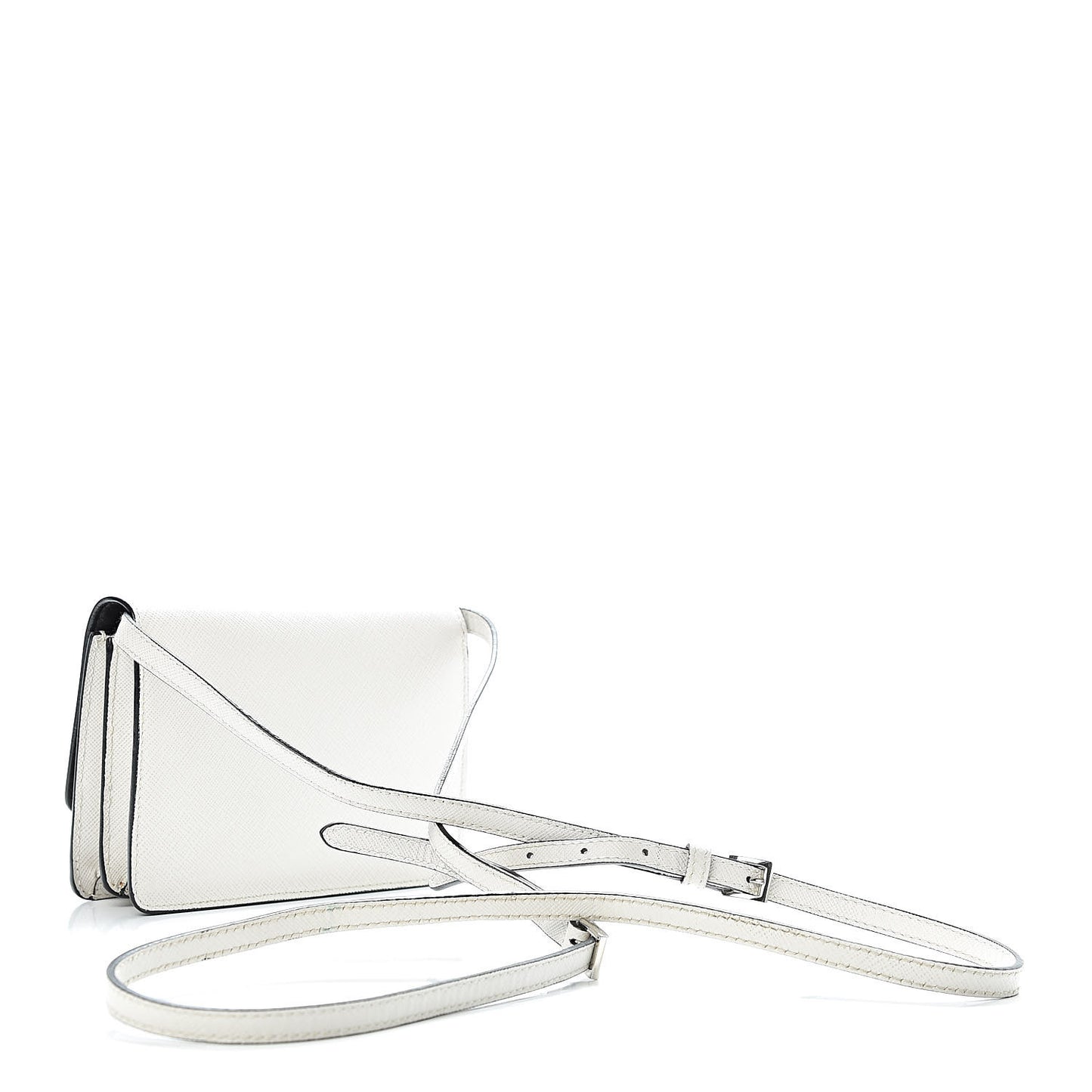 Saffiano Lux Small Crossbody Talco