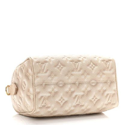 Louis Vuitton Empreinte Monogram Summer Stardust Speedy Bandouliere 20 Beige Clair 4 of 10