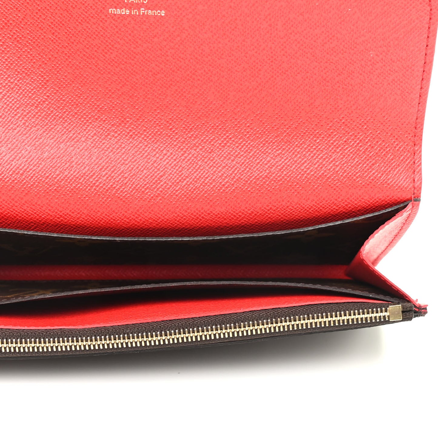Monogram Bloom Flower Emilie Wallet Rouge