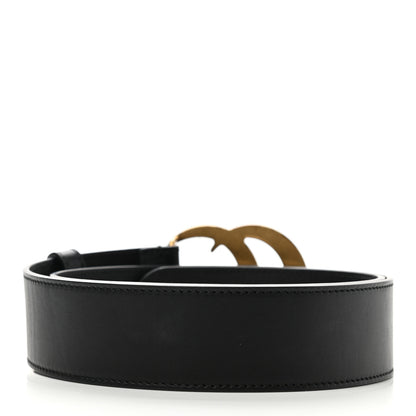 Gucci Calfskin Double G 40mm Belt 80 32 Black 2 of 10