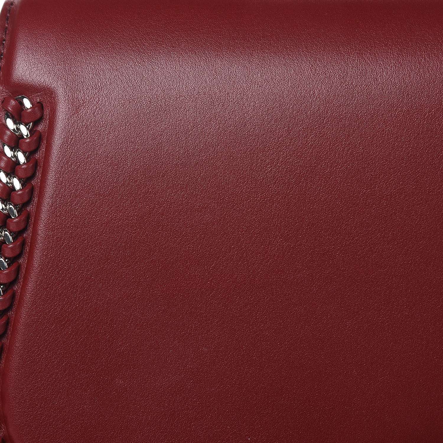 Chanel Calfskin Braided Medium Chic Flap Burgundy 10 of 13