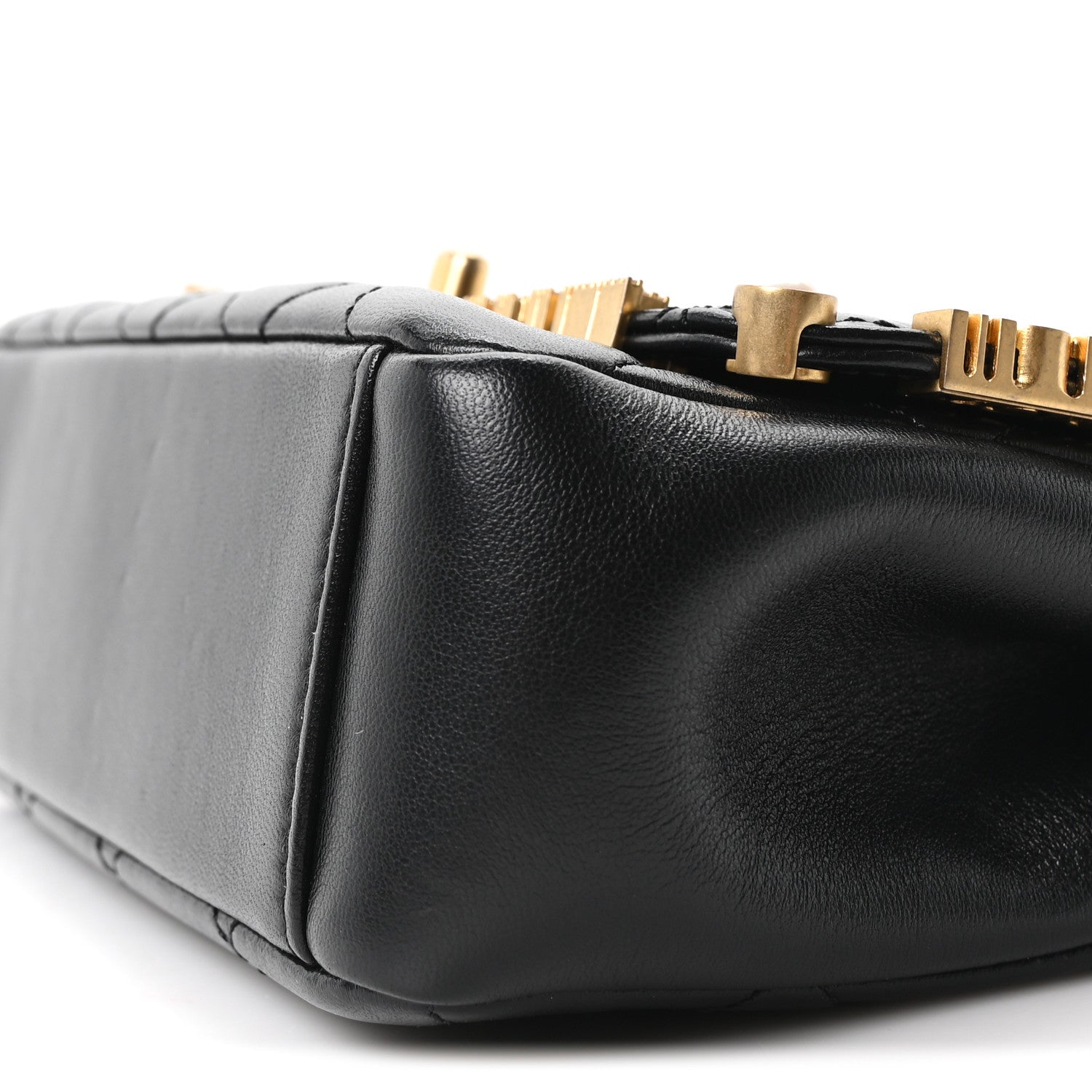 Chanel Lambskin Enamel Strass Quilted Mini Paris Monaco Flap Black 10 of 10
