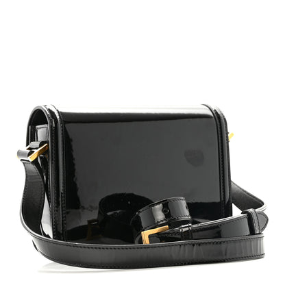 Saint Laurent Vernice Diamond Small Solferino Satchel Black 3 of 9