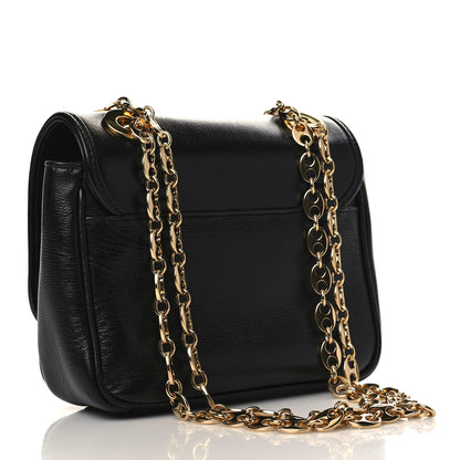 Gucci Azalea Calfskin Mini Marina Chain Shoulder Bag Black 3 of 11