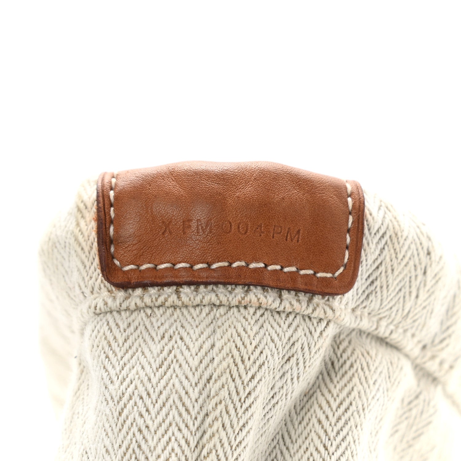 Hermes Canvas Barenia Fourbi 20 PM Pouch Naturel Fauve 8 of 9