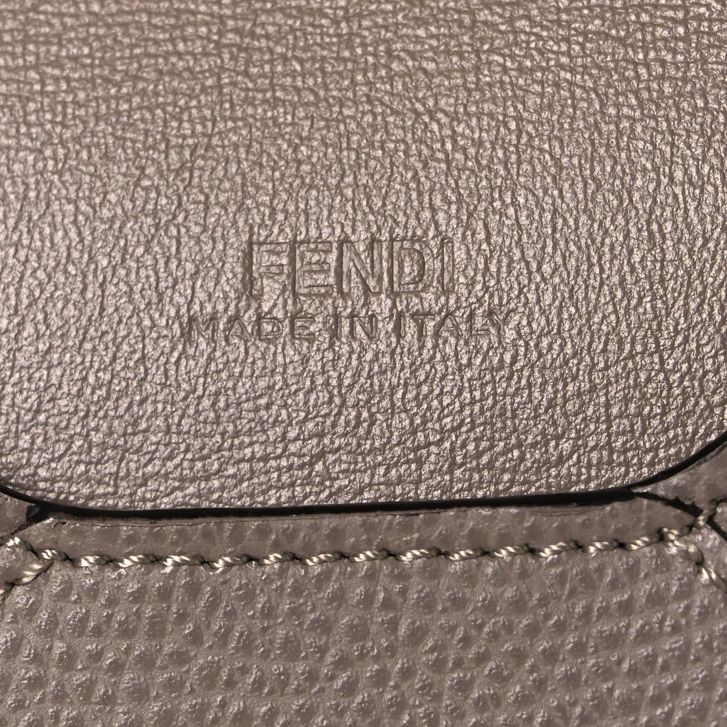 Vitello Cruise F is Fendi Medium Flat Envelope Pouch Tortora