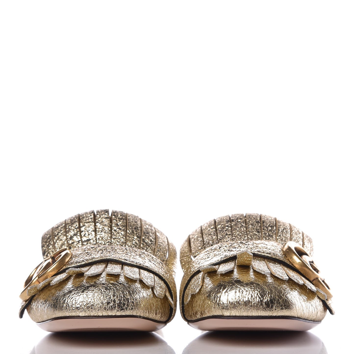 Galassia GG Marmont Fringe Flats 36.5 Platino