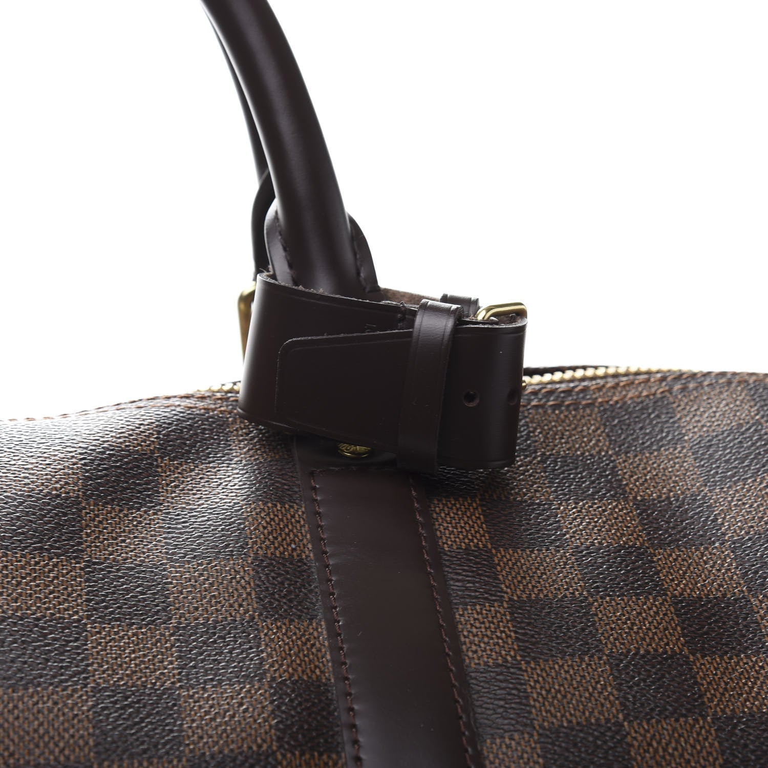 Louis Vuitton Damier Ebene Keepall Bandouliere 55 10 of 13