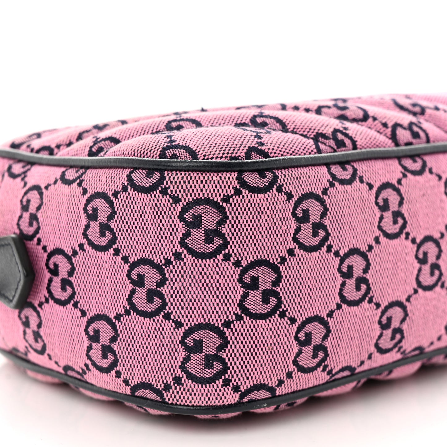 Monogram Multicolor Matelasse Diagonal Small GG Marmont Chain Shoulder Bag Pink Blue