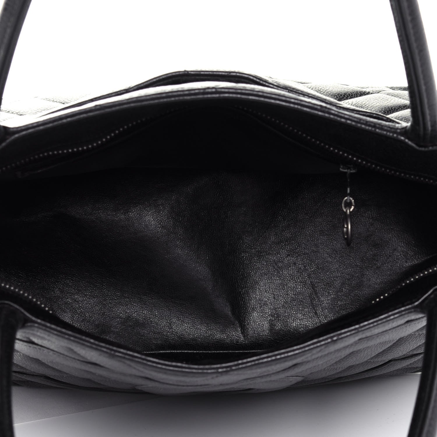 Chanel Caviar Quilted Medallion Tote Black 5 of 10