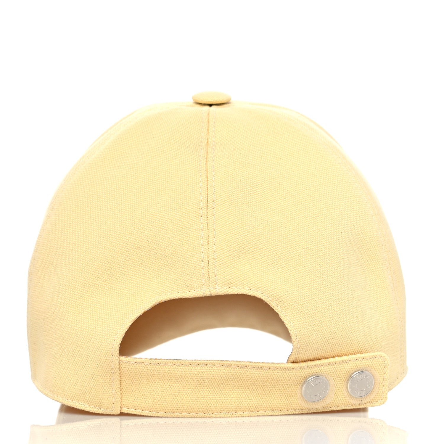 Hermes Cotton Canvas Tess Hat 58 Jaune Sable 5 of 7