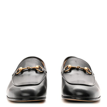 Gucci Calfskin Horsebit Mens Jordaan Loafers 8 Black 3 of 10