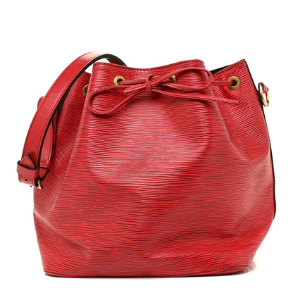 Louis Vuitton Epi Petit Noe Castillan Red 1 of 20