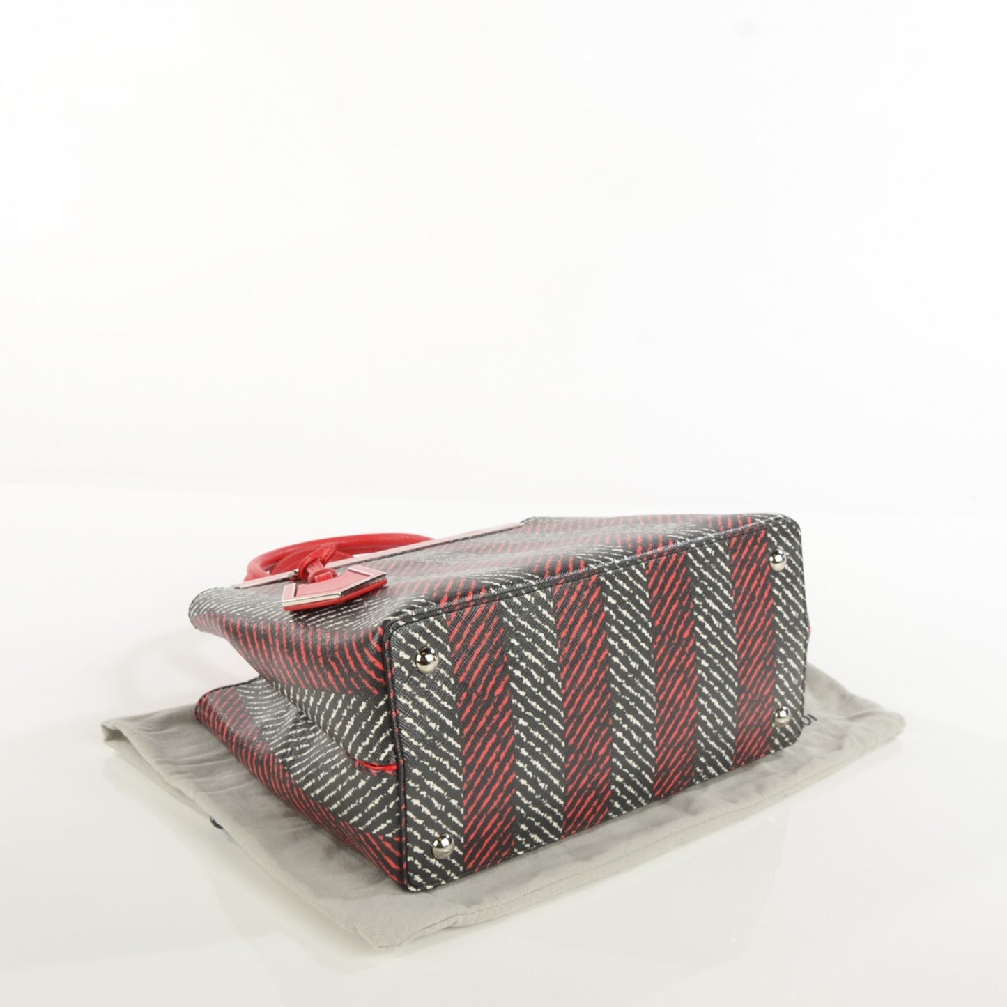 Vitello Elite Petite 2Jours Tote Papavero Rosso