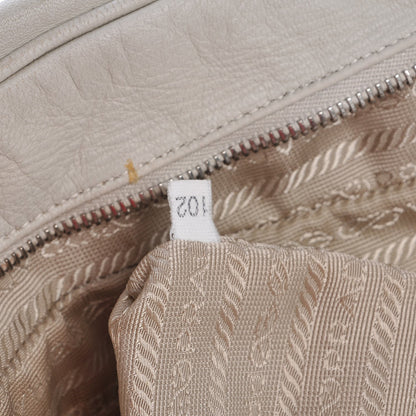 Prada Vitello Bauletto Talco 7 of 28