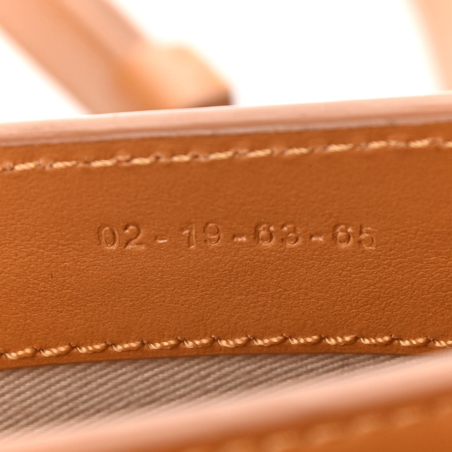 Calfskin Suede C Belt Bag Tan