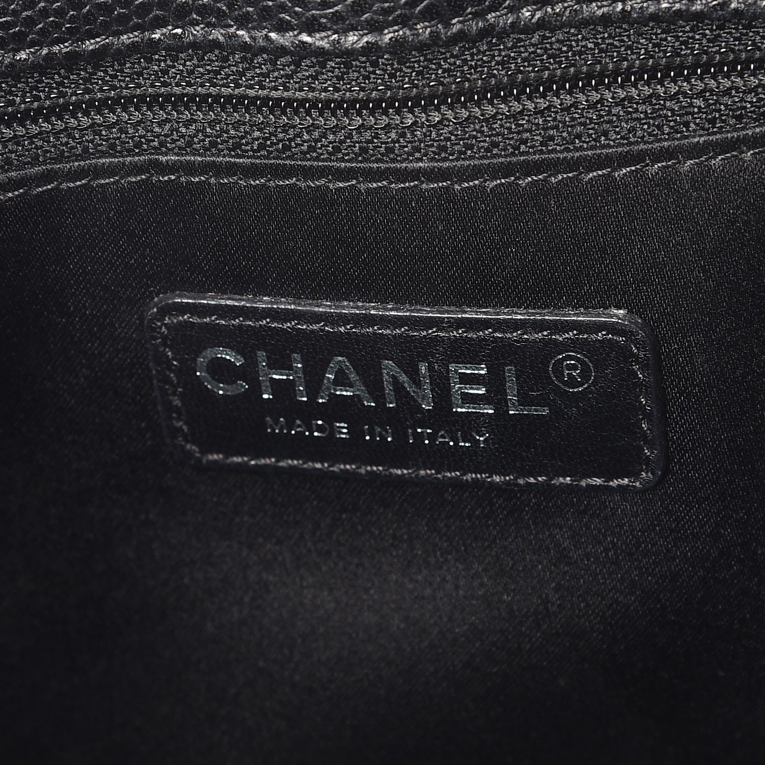 Chanel Caviar Quilted Grand Shopping Tote GST Black 14 of 21