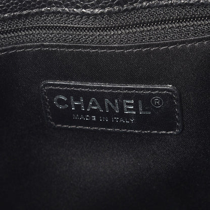 Chanel Caviar Quilted Grand Shopping Tote GST Black 14 of 21