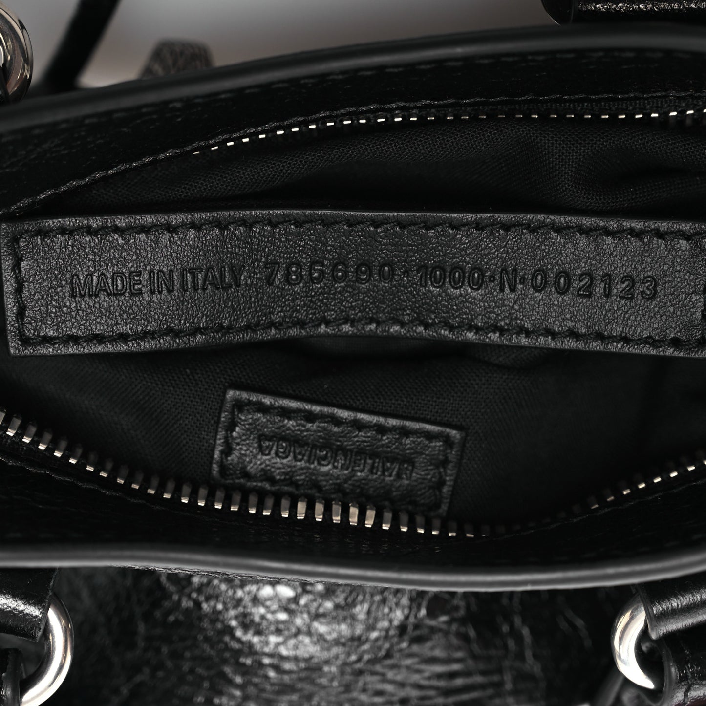 Agneau Arena Neo Cagole Mini Handbag Black