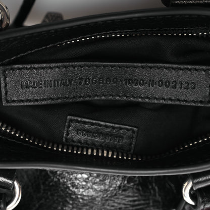 Balenciaga Agneau Arena Neo Cagole Mini Handbag Black 8 of 15