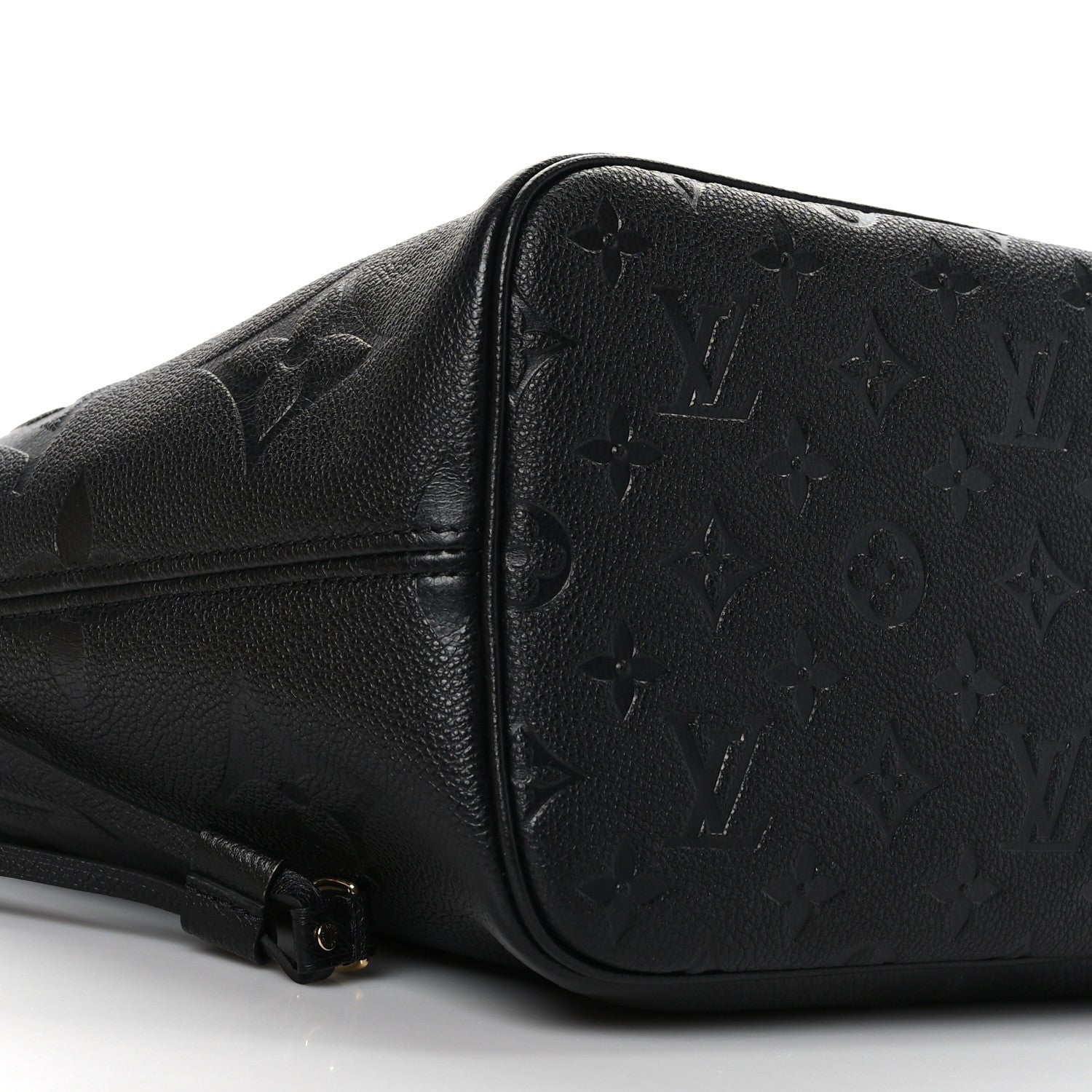 Louis Vuitton Empreinte Monogram Giant Neverfull MM Black 6 of 7