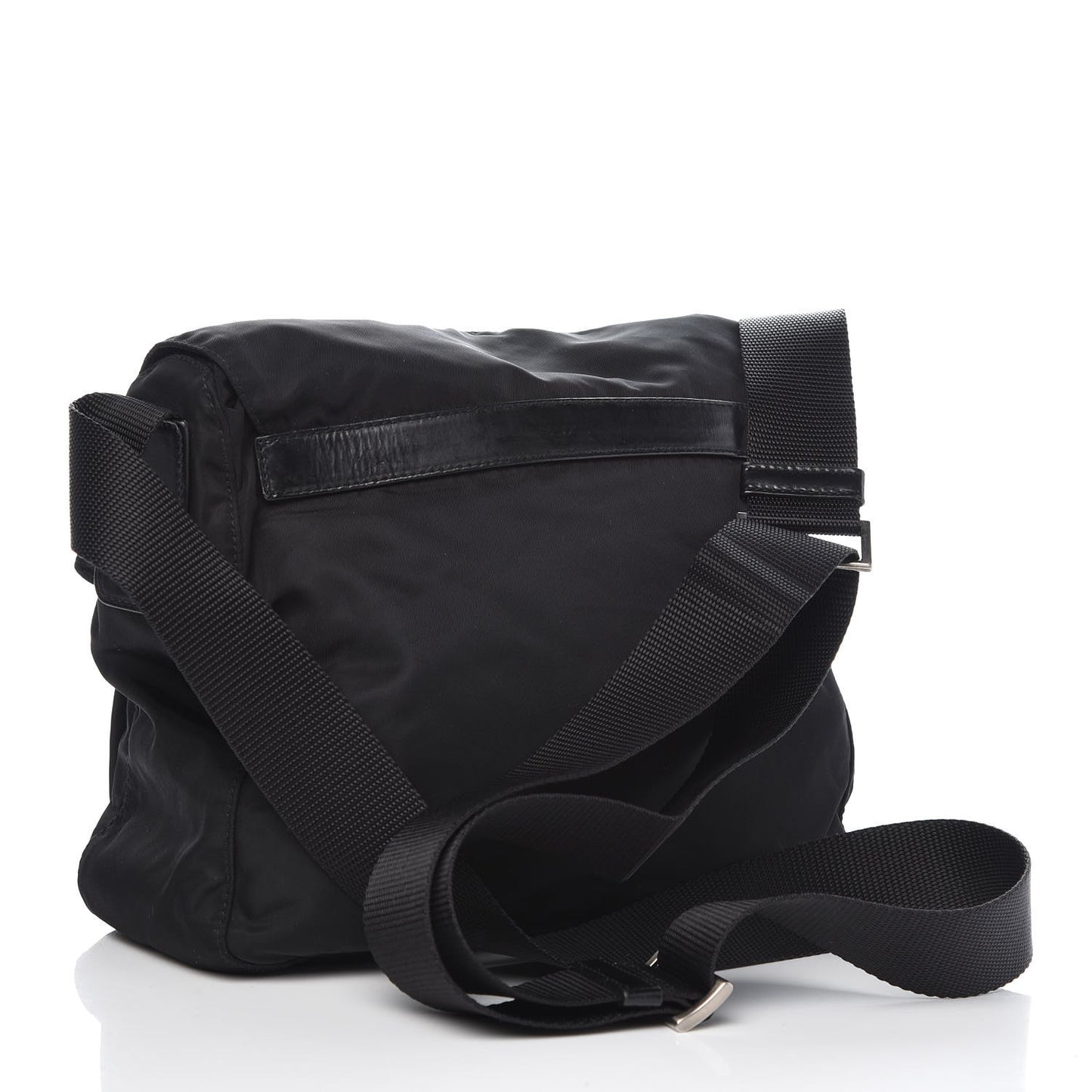Nylon Vela Messenger Black
