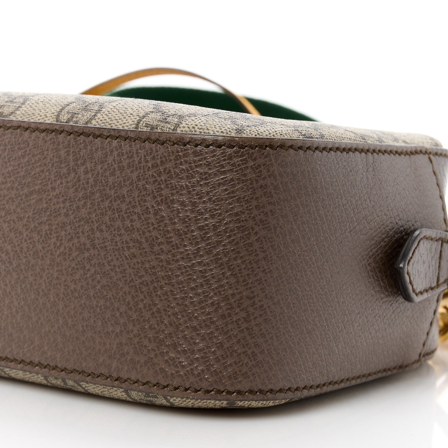 Gucci GG Supreme Monogram Web Neo Vintage Shoulder Bag Beige New Acero Crop 11 of 11