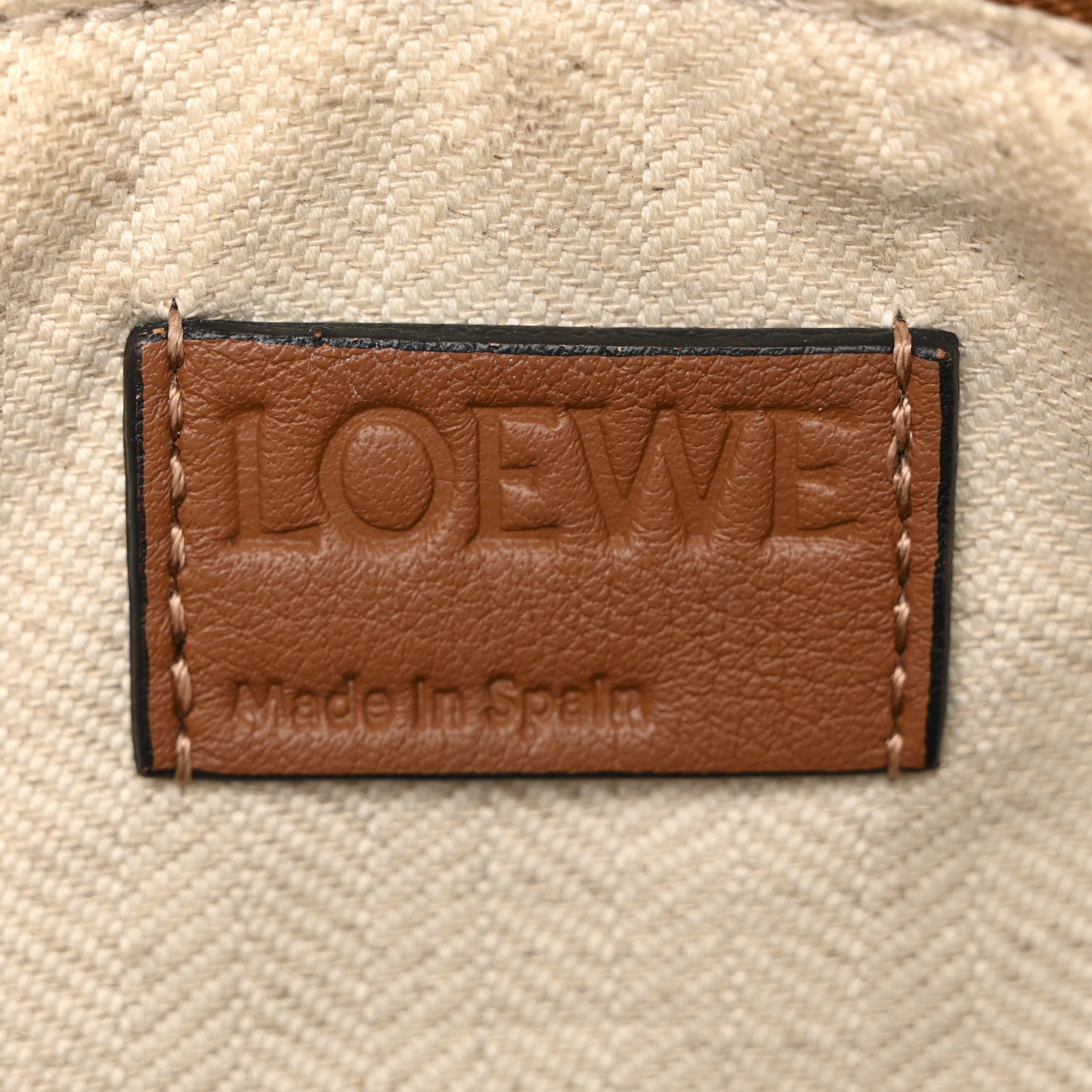 Calfskin Small Puzzle Bag Tan