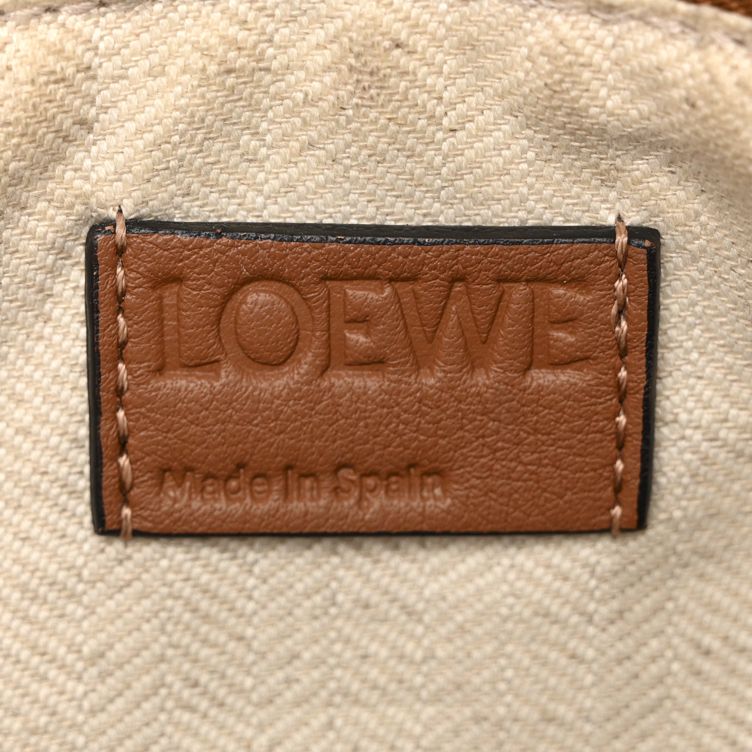 Loewe Calfskin Small Puzzle Bag Tan 6 of 12