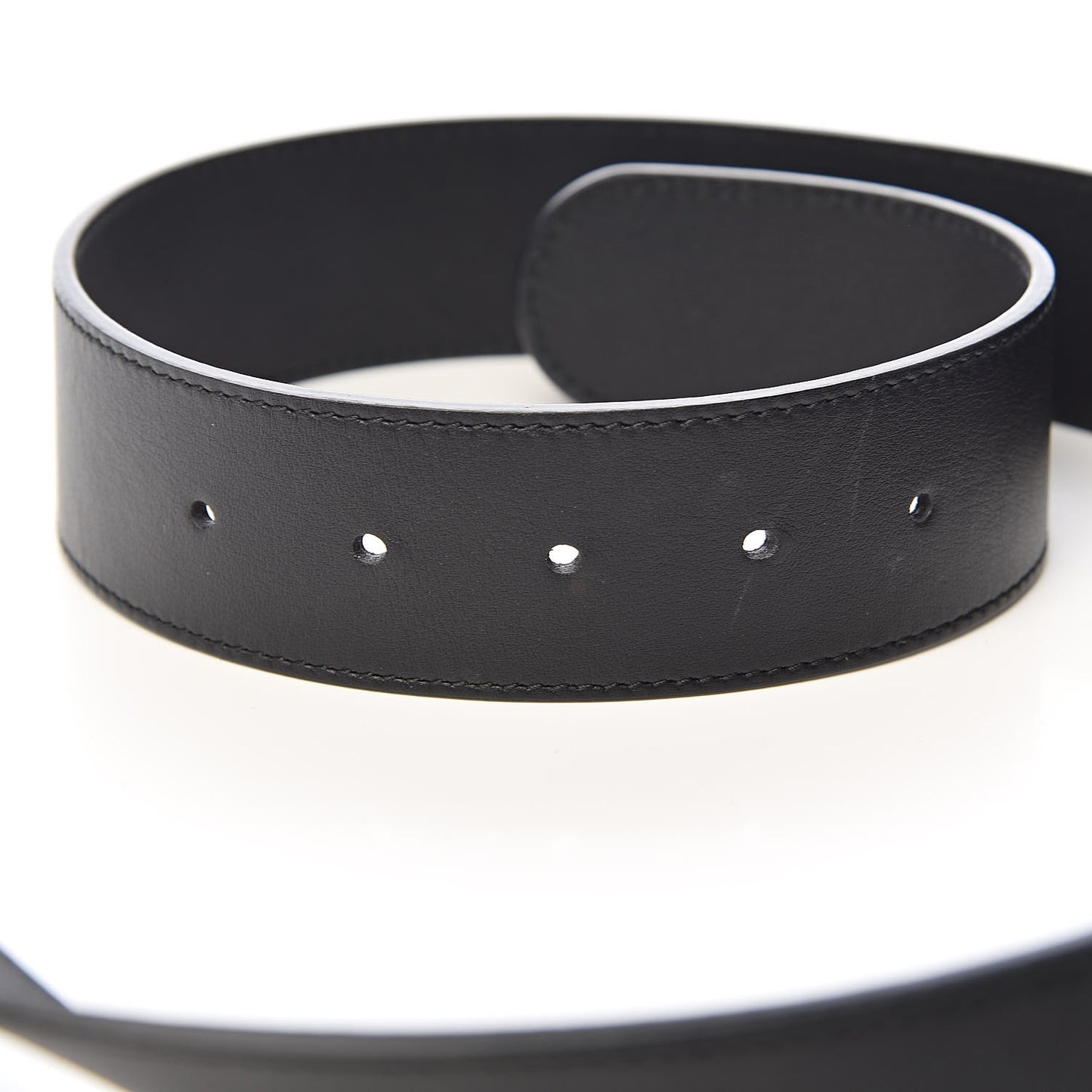 Calfskin Double G 40mm Belt 85 34 Black
