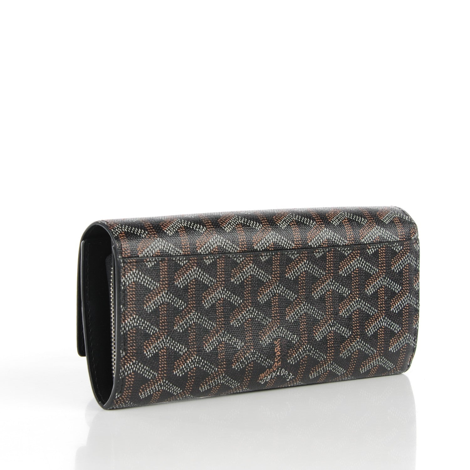 Goyard Goyardine Varenne Long Wallet Black 3 of 7