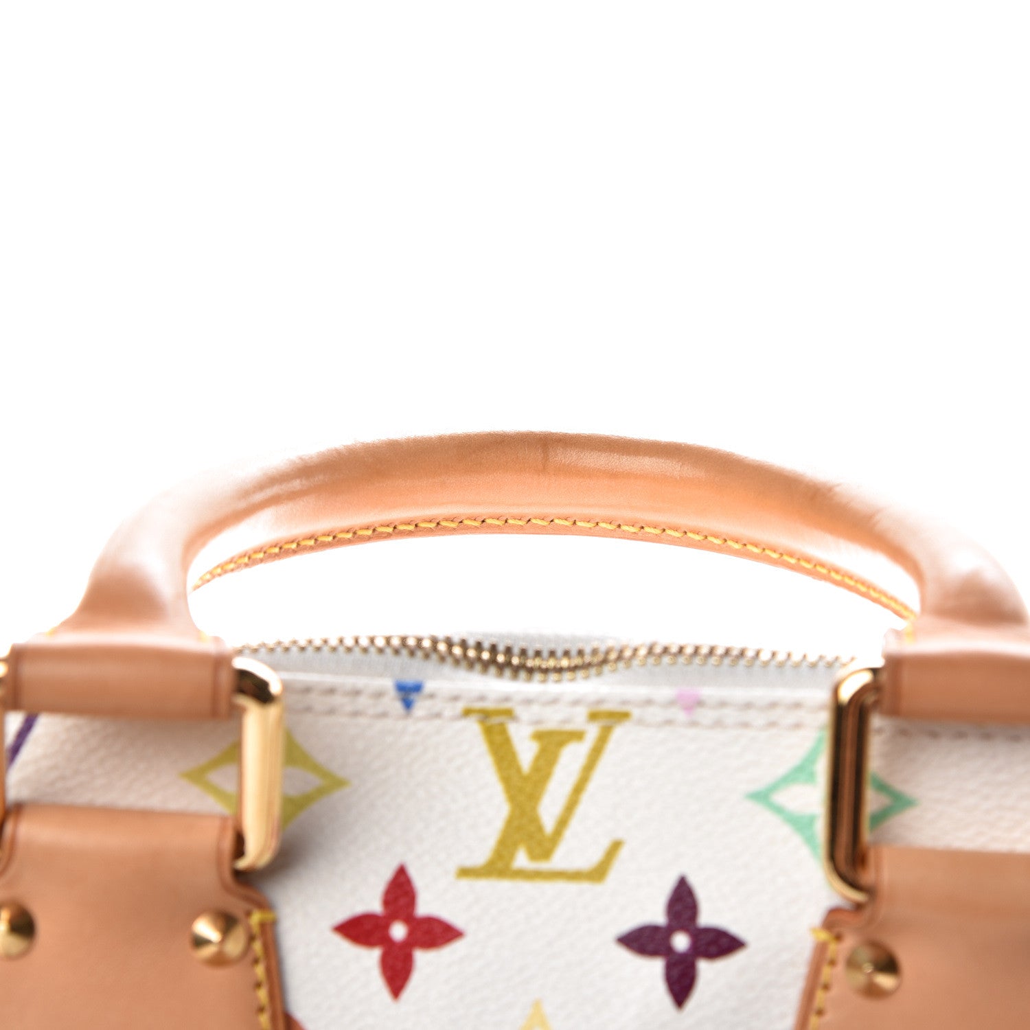 Louis Vuitton Monogram Multicolor Alma White 13 of 13