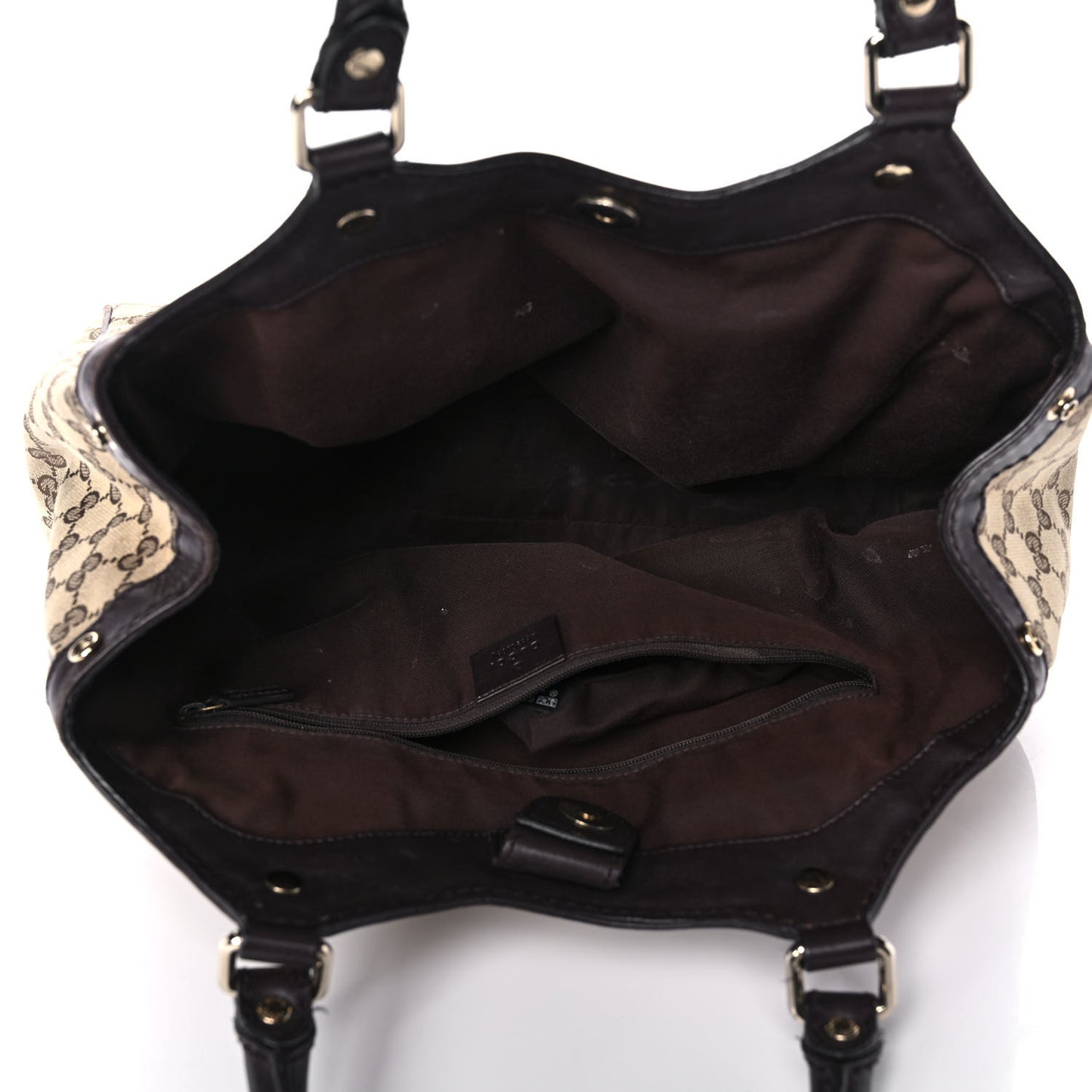 Monogram Medium Sukey Tote Dark Brown