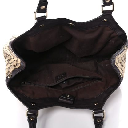 Gucci Monogram Medium Sukey Tote Dark Brown 10 of 16