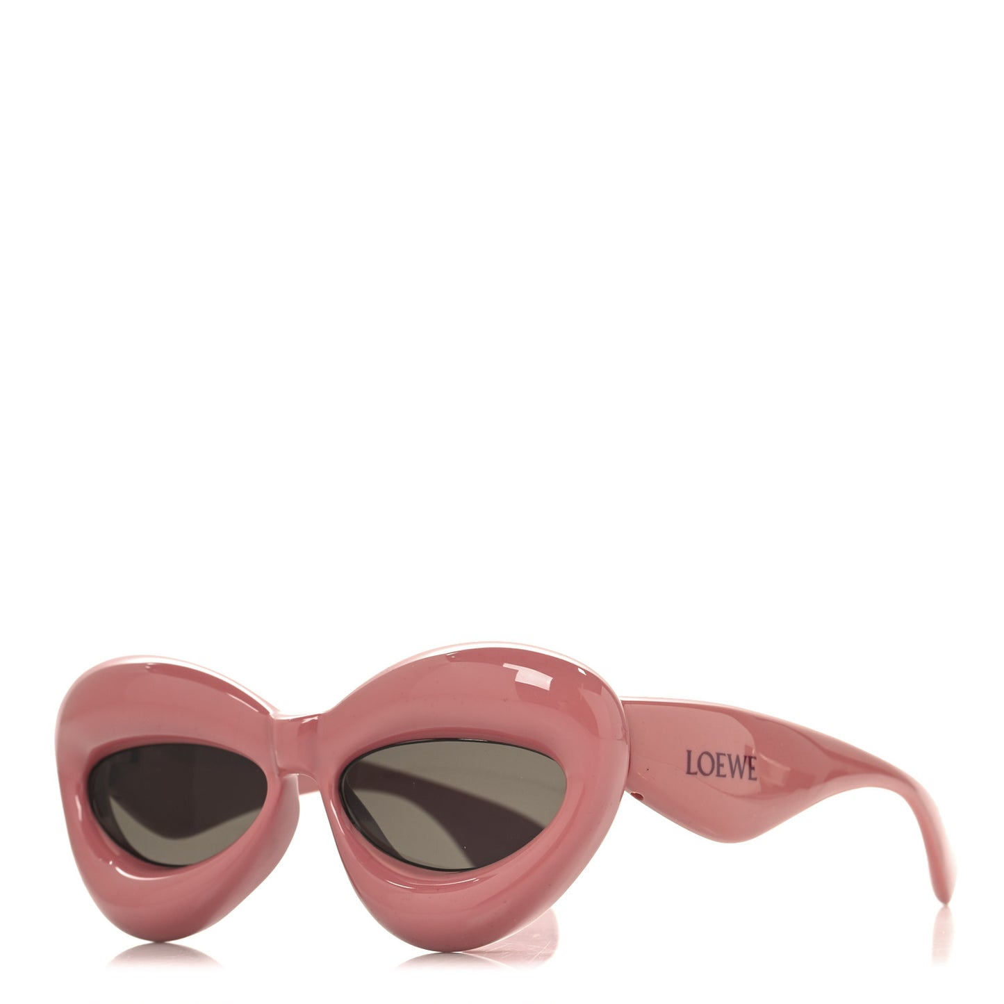 Acetate Inflated Cat-Eye Sunglasses Pink