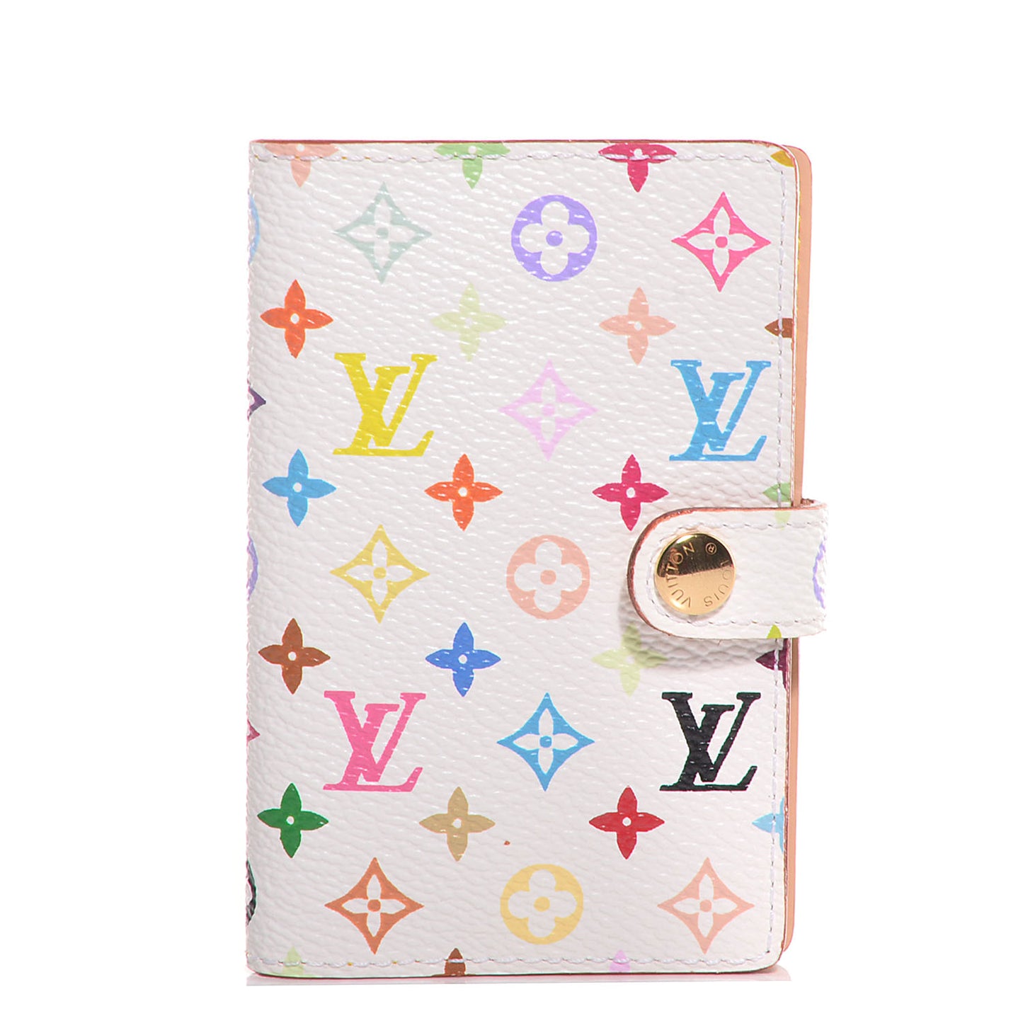 Monogram Multicolor Carnet de Bal Mini Agenda Cover White