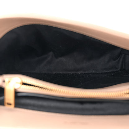 Saint Laurent Calfskin Y Quilted Monogram Small Loulou Chain Satchel Dark Beige 5 of 12