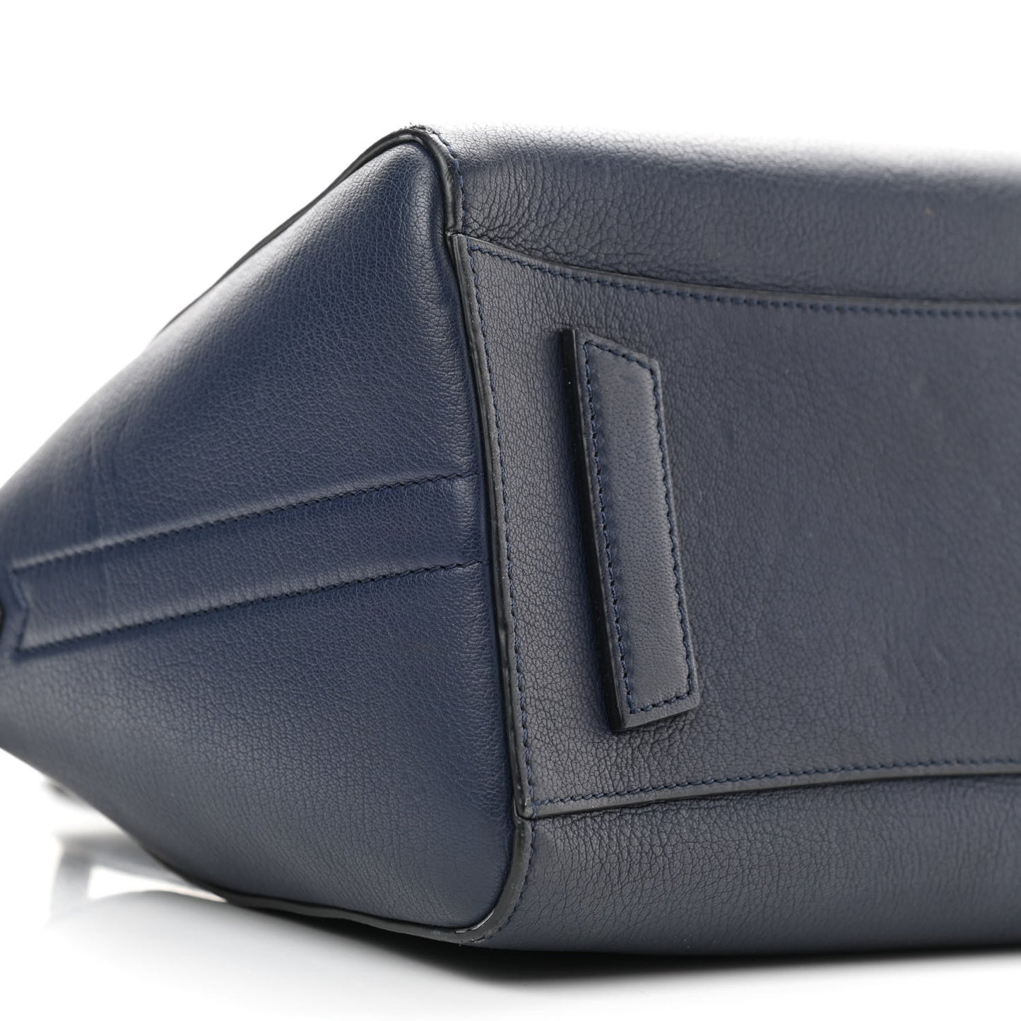 Sugar Goatskin Small Antigona Navy