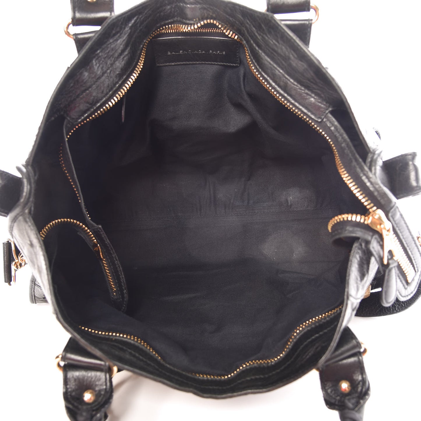 Agneau Giant 21 Gold Hardware Part Time Black