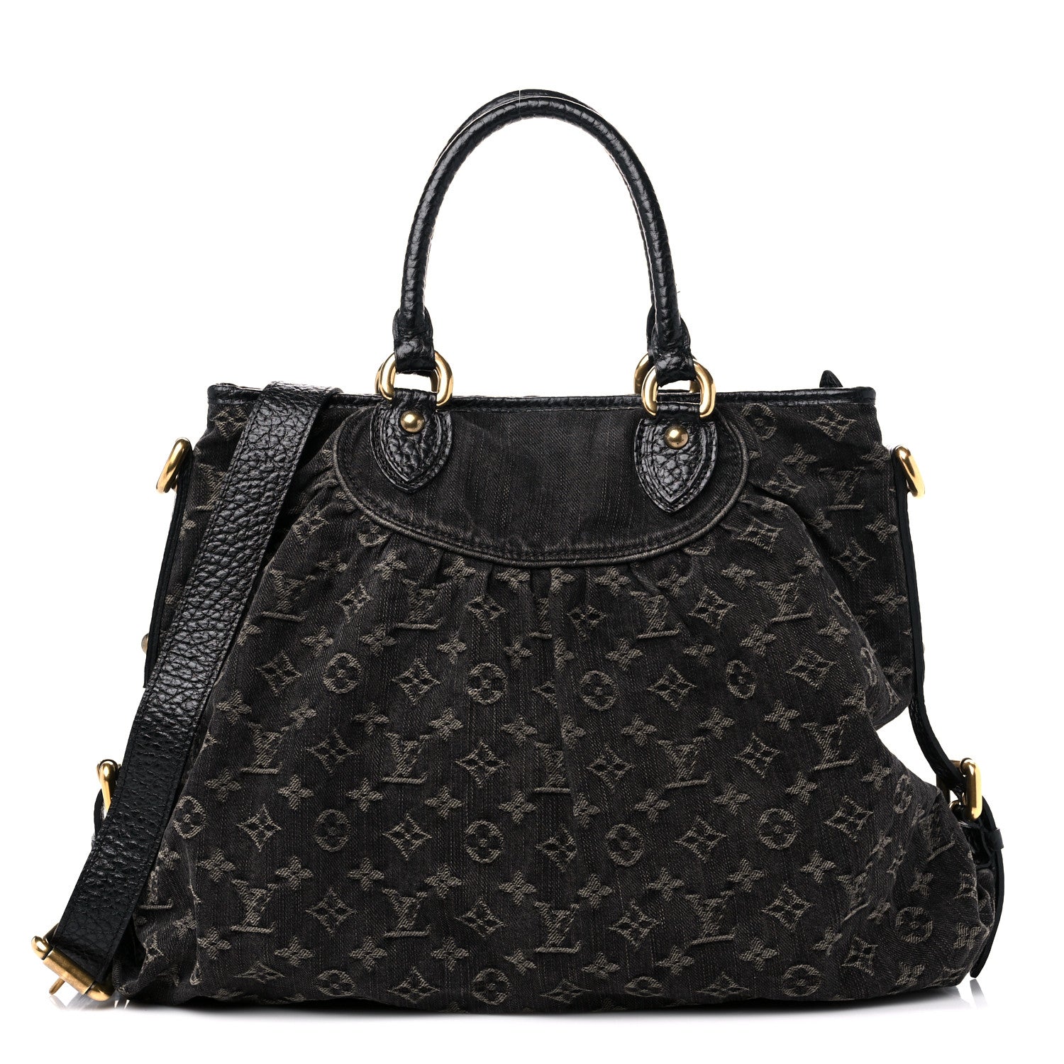 Louis Vuitton Denim Neo Cabby GM Black 1 of 9