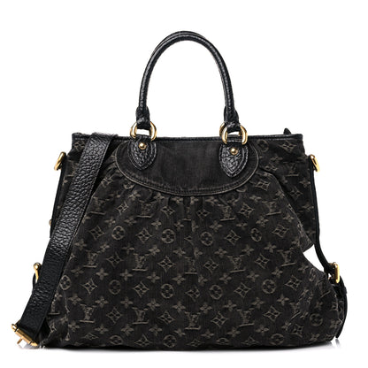 Louis Vuitton Denim Neo Cabby GM Black 1 of 9
