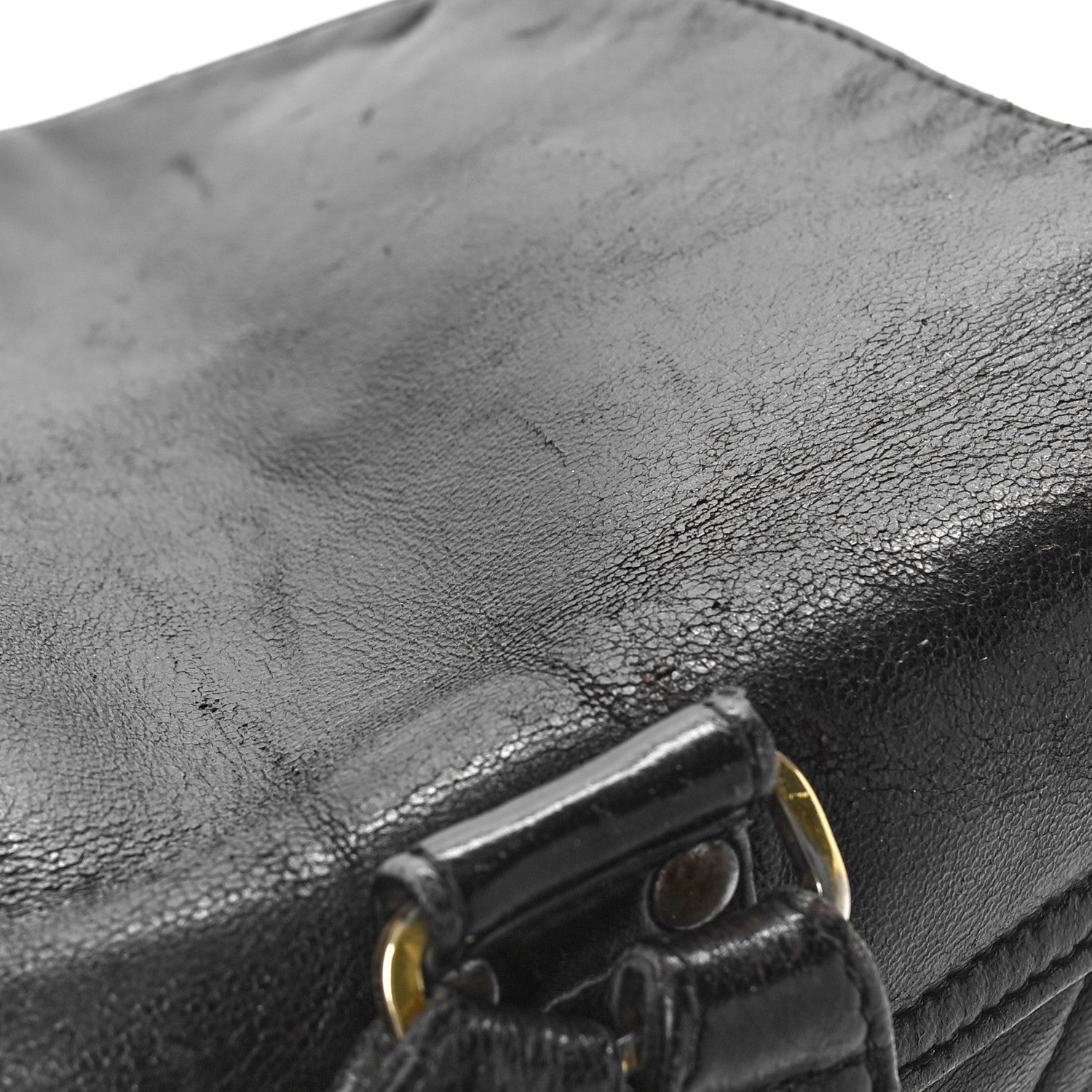Chanel Lambskin Quilted Backpack Black 11 of 11