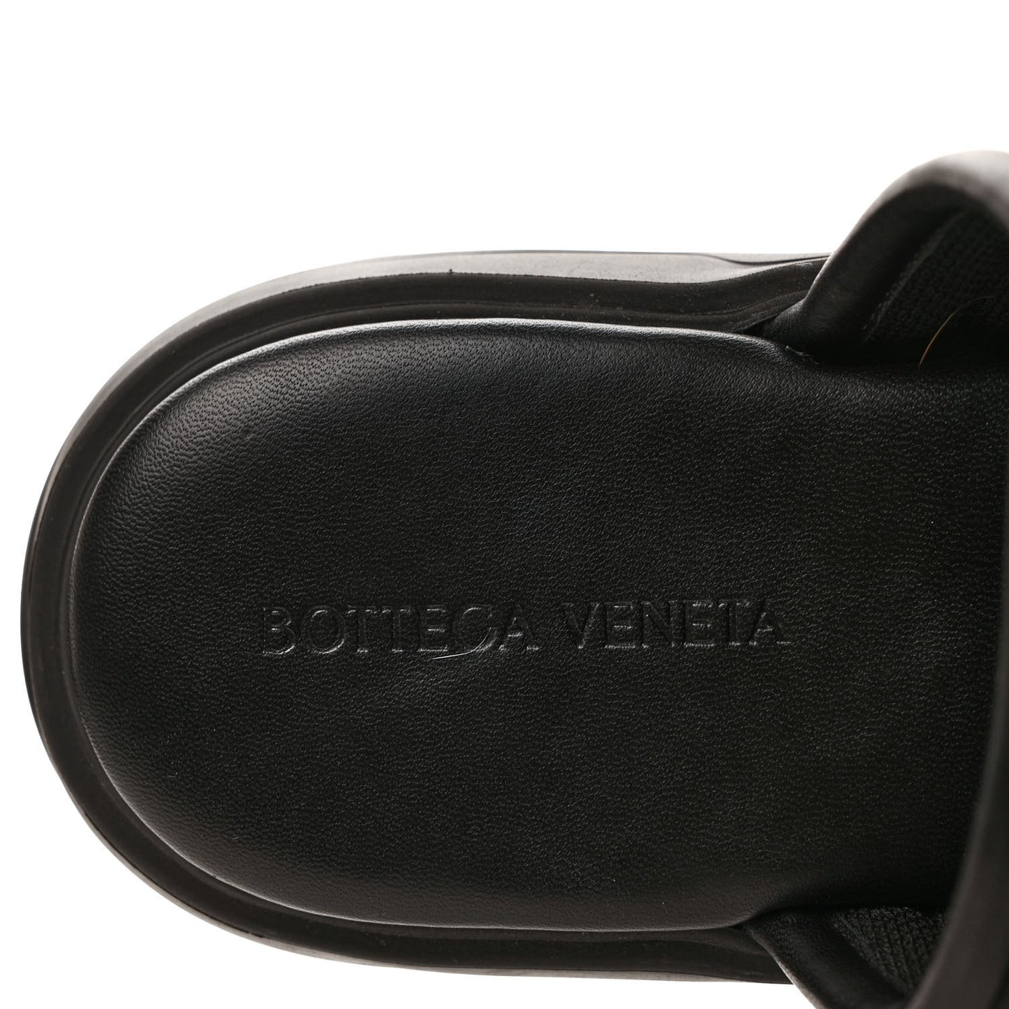 Nappa Flash 45mm Flat Sandals 37 Black