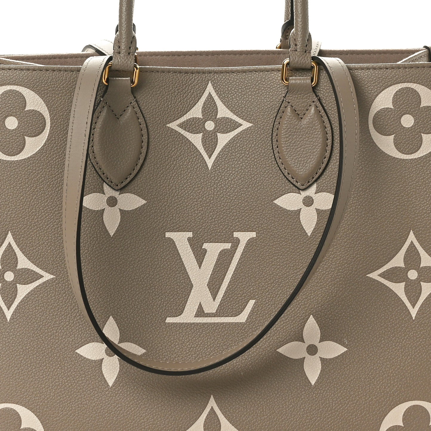 Empreinte Monogram Giant Onthego MM Tourterelle Creme
