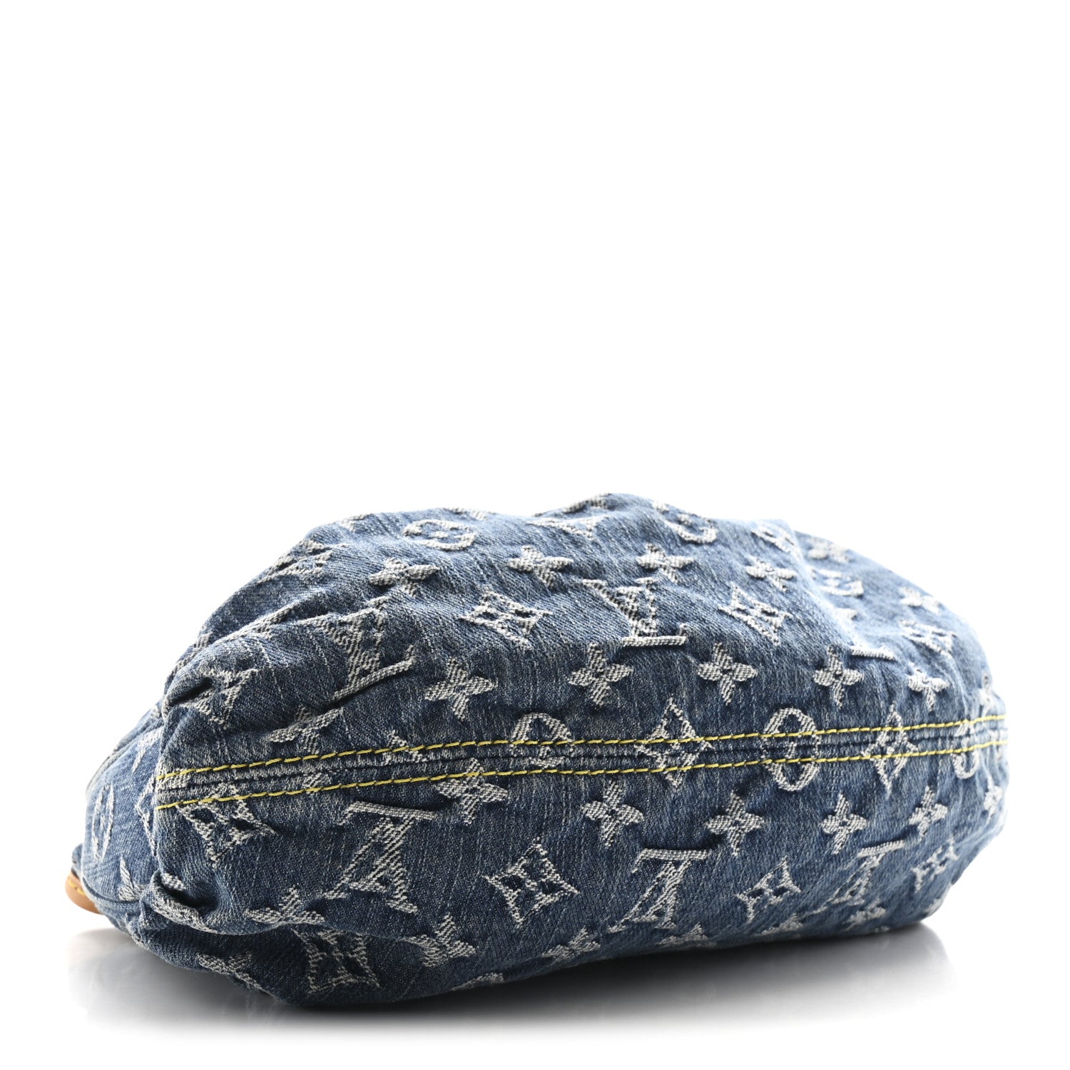 Louis Vuitton Monogram Denim Pleaty  Blue 4 of 9