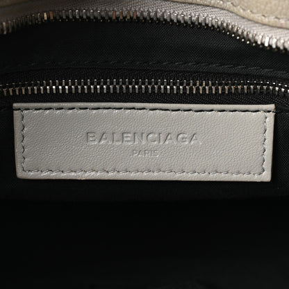 Balenciaga Chevre Gold Metallic Edge Hardware City Gris Glace 7 of 11